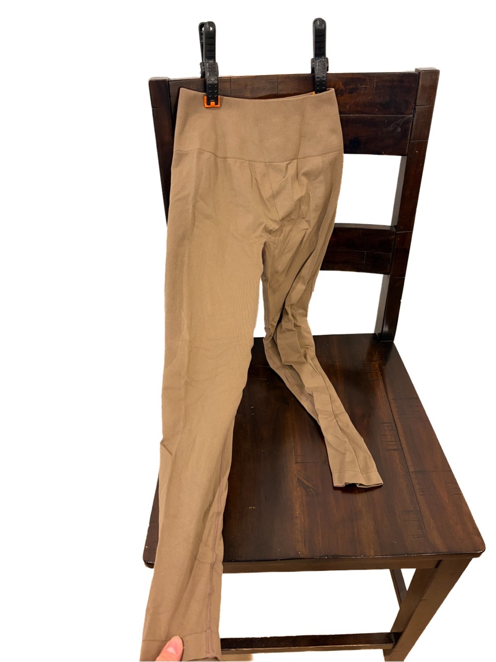 High-Rise Tan Women's Leggings